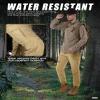 33,000ft Hiking Cargo Pants Men 6 Pockets Water Resistant Lightweight Fishing Outdoor Travel Work Khaki view 4