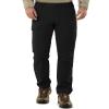 33,000ft Hiking Cargo Pants Men 6 Pockets Water Resistant Lightweight Fishing Outdoor Travel Work Black view 1