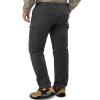 33,000ft Hiking Cargo Pants Men 6 Pockets Water Resistant Lightweight Fishing Outdoor Travel Work Grey view 2