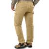 33,000ft Hiking Cargo Pants Men 6 Pockets Water Resistant Lightweight Fishing Outdoor Travel Work Khaki view 2