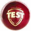 SG Test Cricket Leather Ball - red view 1
