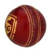 SG Test Cricket Leather Ball - red view 3
