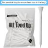 3- inch Pro Wood Golf Tees | 100 Count | Resealable Bag | Natural Sustainable Bamboo Material | Tall White Wooden Tees | Perfect for Every Tee Shot view 3