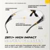 TradeSmart Gun Range Protection Duo Kit - 2x Yellow Shooting Eye and Ear Protection for Women and Men, U.S. Certified view 3
