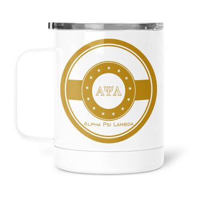 greeklife.store Alpha Psi Lambda Stainless Steel Travel Mug 13 OZ (Alpha Psi Lambda 1)