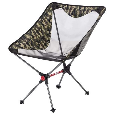 KAISHI Picnic Chair, Lightweight Foldable Beach Chair Portable Compact Heavy Duty Folding for Camping, Fishing