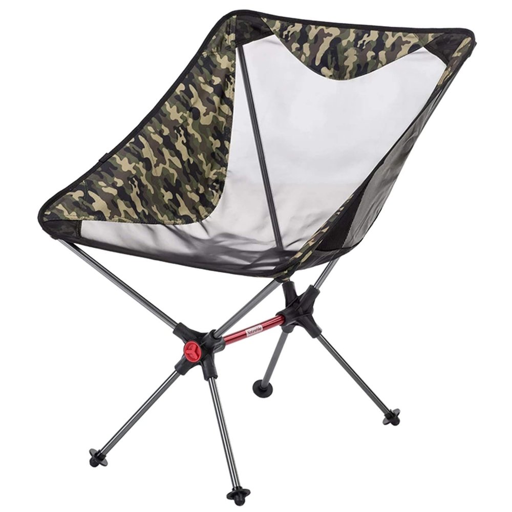 KAISHI Picnic Chair, Lightweight Foldable Beach Chair Portable Compact Heavy Duty Folding for Camping, Fishing
