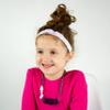 FROG SAC Non Slip Lace Headbands for Girls, Adjustable Lacy Eyelet Head Bands for Kids, Cute Noslip Headband Pack for Toddlers, No Slip Girl Toddler Hair Accessories view 2