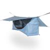Haven Tent Original Lay-Flat Hammock Tent (Sky Blue)  Comfortable Waterproof Camping Hammock with Mosquito Net  Includes Insulated Sleeping Pad & Rainfly