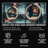 Bear KompleX - Cross Training Hand Grips for Weight Lifting, Gymnastics, and Pull Ups - Lightweight and High Performance Powerlifting Grips for Men and Women - No Hole Design, Black Diamond view 4