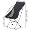 KAISHI Camping Chair Ultralight Folding Chair Fishing Chair Beach Chair Foldable Travel Chair Portable Outdoor view 3