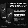 Bear KompleX - Cross Training Hand Grips for Weight Lifting, Gymnastics, and Pull Ups - Lightweight and High Performance Powerlifting Grips for Men and Women - No Hole Design, Black Diamond view 2