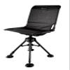 Ameristep Portable Folding Design Hunting Lightweight Heavy-Duty 360 Silent Swivel Blind Chair, Black view 1