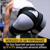 Elastic exoskeleton and lifting belt designed to improve technique and performance. Created for those looking to increase their squat, lift through injuries, and ensure proper mechanics. (X-Large) view 4