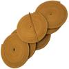 TOFL Baseball Glove Lace Kit with Needle | Six Laces, 72" Long Each Plus Needle | Tan view 1