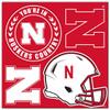 Nebraska Cornhuskers Magnet Kit 4 Piece view 1