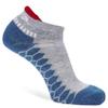Balega Silver Compression Fit Performance No Show Athletic Running Socks for Men and Women (1 Pair), Midgrey/Denim, Small view 3