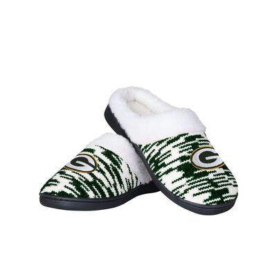 FOCO Womens Sherpa Lined Colorblend Cup Sole Slippers, Team Color, 7-8 US