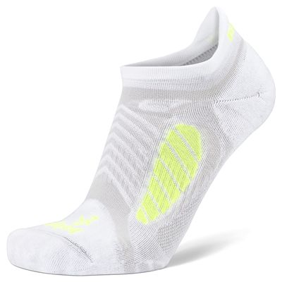 Balega Ultralight Lightweight Performance No Show Athletic Running Socks for Men and Women (1 Pair), White, X-Large