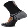 Balega Ultralight Lightweight Performance Crew Athletic Running Socks for Men and Women (1 Pair), Black/Grey Heather, Small view 3