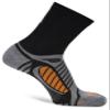 Balega Ultralight Lightweight Performance Crew Athletic Running Socks for Men and Women (1 Pair), Black/Grey Heather, Small view 4