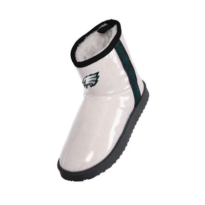 FOCO Philadelphia Eagles Sherpa Lined Rain Boot - Womens Medium