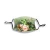Beautiful Roses Grey One Size Fabric Fashion Face Covering Mask view 1