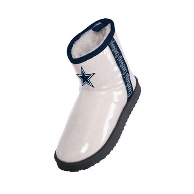 FOCO Dallas Cowboys Sherpa Lined Rain Boot - Womens Small