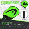 HEAD Extreme Elite Fiberglass Paddle with Honeycomb Polymer Core & Comfort Grip, Green/Black, One Size view 2