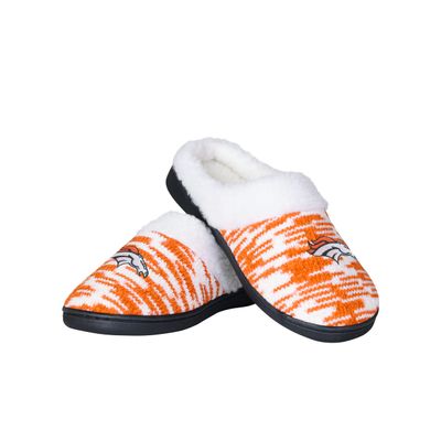 FOCO Denver Broncos Sherpa Lined Colorblend Cup Sole - Womens Medium