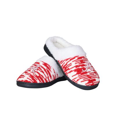 FOCO Alabama Crimson Tide Sherpa Lined Colorblend Cup Sole - Womens Extra Large
