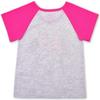 Disney Minnie Mouse Girls T-Shirt and Short Set for Infant, Toddler and Little Kids  Pink/Grey view 4