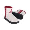 FOCO Alabama Crimson Tide Sherpa Lined Rain Boot - Womens Large view 4