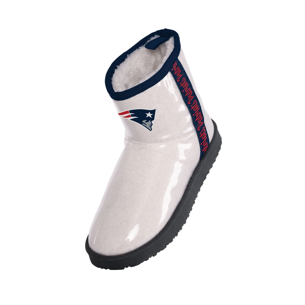FOCO New England Patriots Sherpa Lined Rain Boot - Womens Extra Large