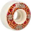 Bones Wheels Unisex's STF Retros 103A V1 Standard Skateboard Wheels, White, 52 mm (WSCATRV15203W4) view 1