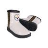 FOCO Pittsburgh Steelers Sherpa Lined Rain Boot - Womens Small view 4