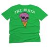 0258. Cool Graphic Candy Ice Cream Skull Summer Till Death Society streetwaer for Men T Shirt (Irish Green 2X-Large) view 3
