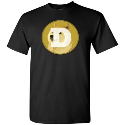 Absurd Ink Dogecoin - T-Shirt (Black, 5XL)