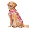 Pet Clothes, Large Dog Shirt Camouflage T Shirt Breathable Dog Sunscreen Clothes Outfits Vest Apparel for Medium Large Dogs (36/6XL:Red Camouflage) view 3