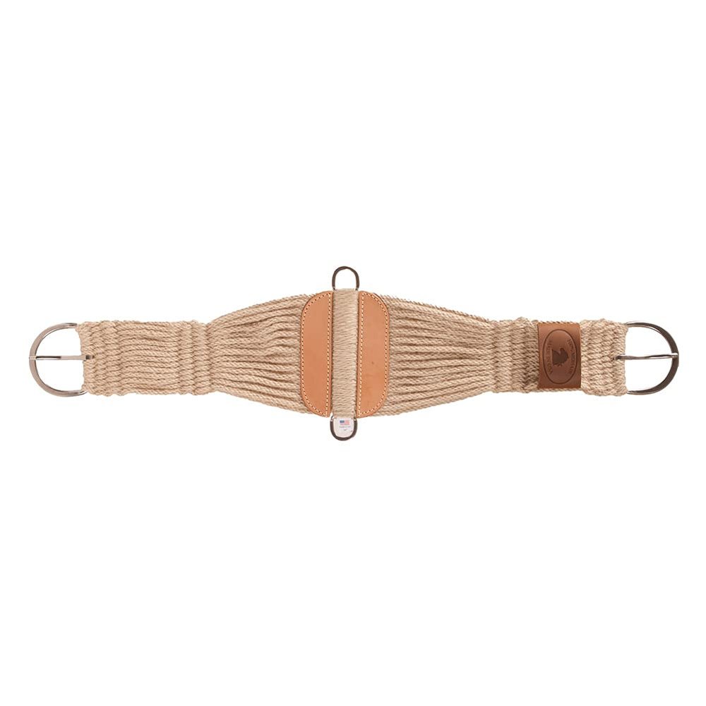 Mustang Lone Star Roper 27 st. Cinch with Stainless Steel Buckles, 100% Mohair (669-30)