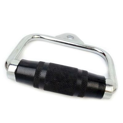 LKP Tricep Bar D Handle Cable Pull Down Attachment LAT Pull Down Bar Row Pulley Machine Single Handle Fitness Exercise Press Down Accessories