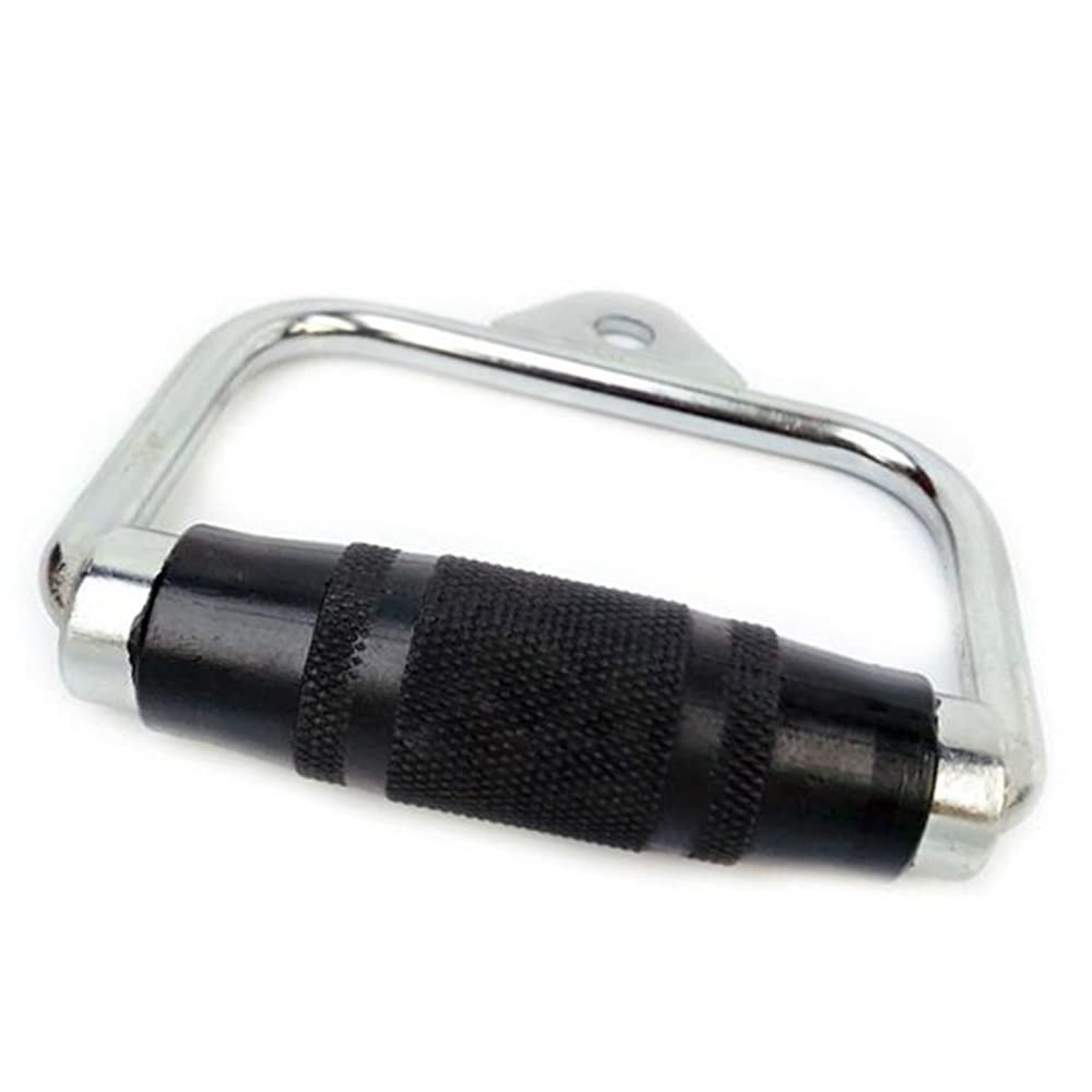LKP Tricep Bar D Handle Cable Pull Down Attachment LAT Pull Down Bar Row Pulley Machine Single Handle Fitness Exercise Press Down Accessories