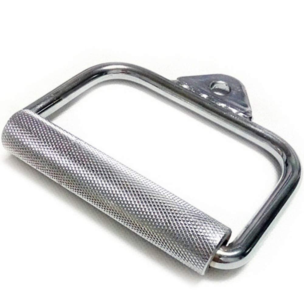 LKP Tricep Bar D Handle Cable Pull Down Attachment LAT Pull Down Bar Row Pulley Machine Single Handle Fitness Exercise Press Down Accessories