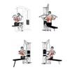 LKP LAT Bar Straight Bar Cable Attachment Fitness Press Down Bar Tricep Bar Strength Training LAT Pulldown Bar for Cable Pulley Machine view 3