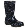 Asgard Women's Waterproof Garden Boots Printed Mid Calf Rain Boots Blue Flower 39 (8.5) view 2
