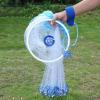 Bclla Zkenyao-net Fishing 2.4/3.6/4.8M High Strengthen Nylon Monofilament Small Mesh Cast, Hand Throw Fishing Net, Catch Fishing Network, (Color : 2.4M) view 1