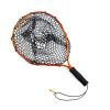 Bclla Zkenyao-net Fishing 35 Cm Portable Handheld Fishing Dip Net, Rubber Landing Nets with Elastic Rope and Buckle, 4 Colors, (Color : Orange) view 1