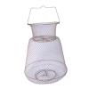 Bclla Zkenyao-net Fishing Cage Iron Wire Basket for Crabs Squid Shrimp,Foldable Metal Wire Fishing Net, (Color : 45cm) view 1