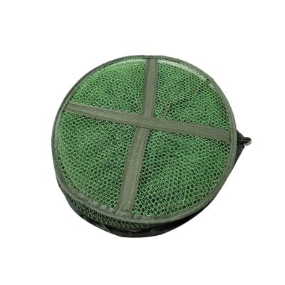 Bclla Zkenyao-net Fishing Folding Telescoping Quick-Drying Nylon Mesh, Fishing Basket Dip Nets, Shrimp Cage Outdoor Fishing Tackle Gear, (Color : 33cm 1.5m)