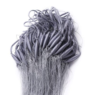 Bclla Zkenyao-net Fishing Fishnet Trap for Catch Fish 60mm 50mm 25mm Sticky Small Mesh,3 Layer Multifilament Gill Net, (Color : 50mm)